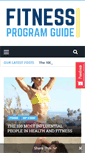 Mobile Screenshot of fitnessprogramguide.com